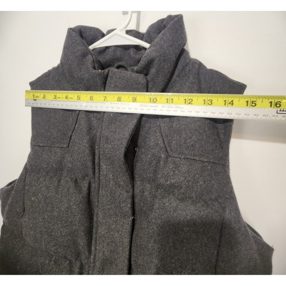 Gap Men's Casual Full Zip Puffer Vest Gray Size L - Picture 4 of 7